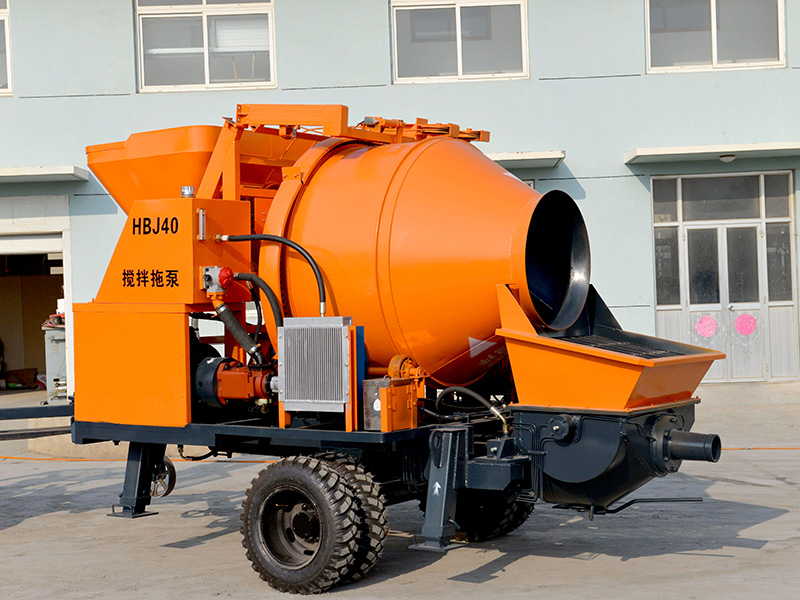 concrete mixer pump