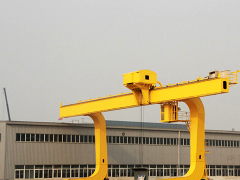 L-type single girder gantry crane