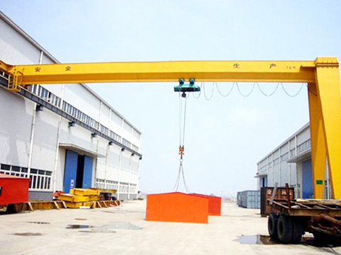 semi single girder gantry crane for sale