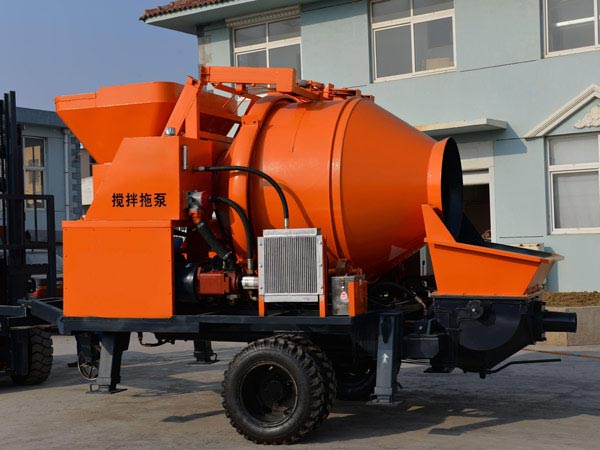 concrete mixer pumps