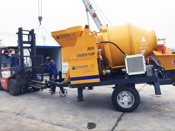 JBS30 concrete mixer pump