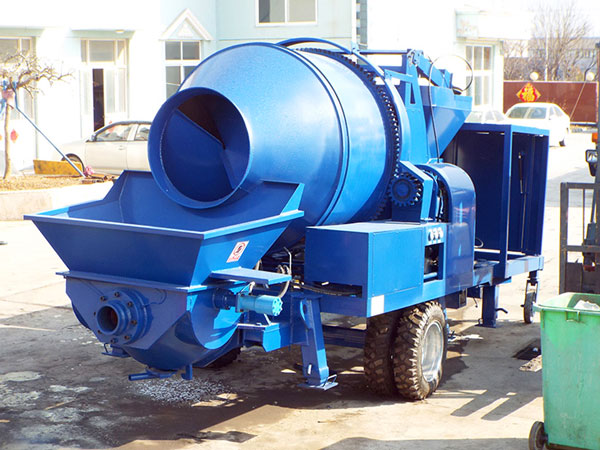 JBS40R-JZC350 diesel concrete mixing pump