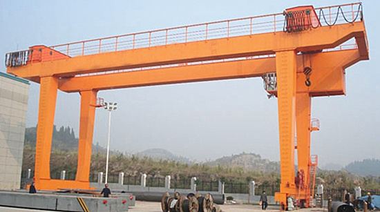 Double girder gantry crane in U style