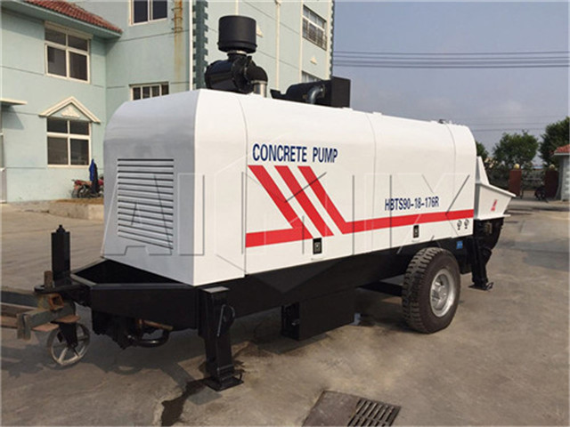 Chinese Trailer Concrete Pumps  buy