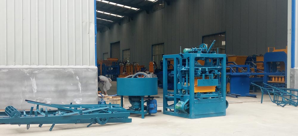 ABM-4S concrete block machine