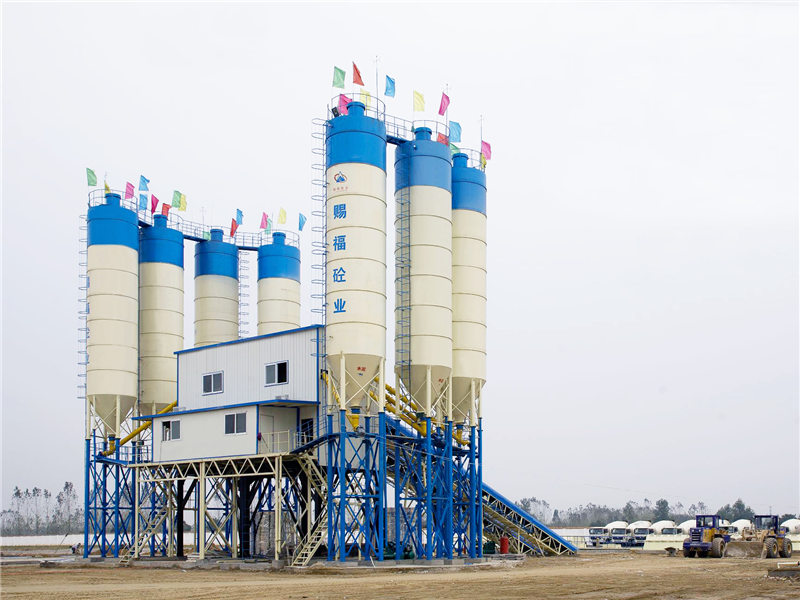 capacity concrete batching plants