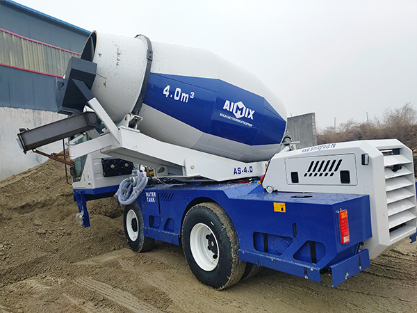 self loading concrete mixer truck for sale