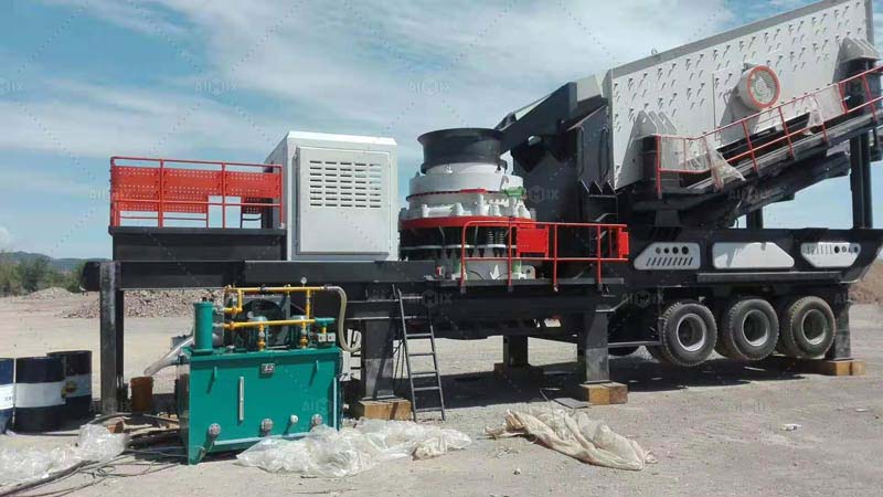 Mobile Cone Crusher - Wheel Type