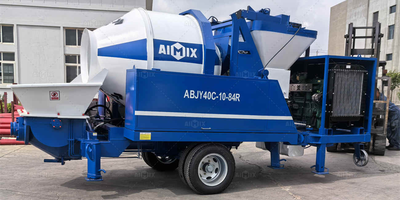Mixer-type Concrete Pump Indonesia