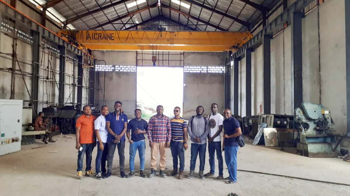 30 ton bridge crane in Nigeria